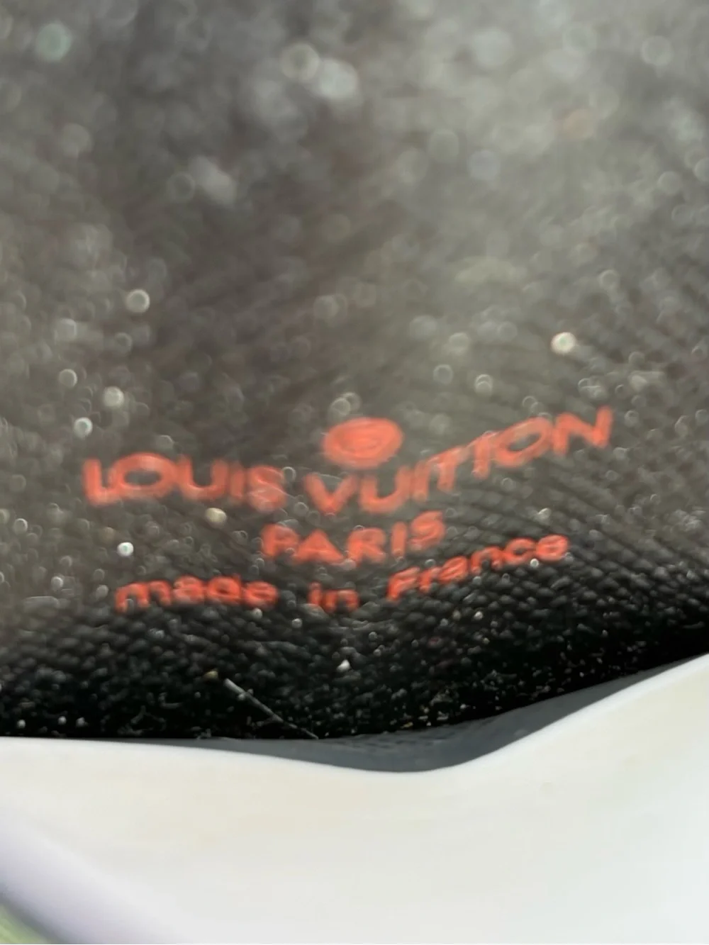 Louis Vuitton Epi Leather ID Card Wallet Auth 2003 France  Date Code Unisex